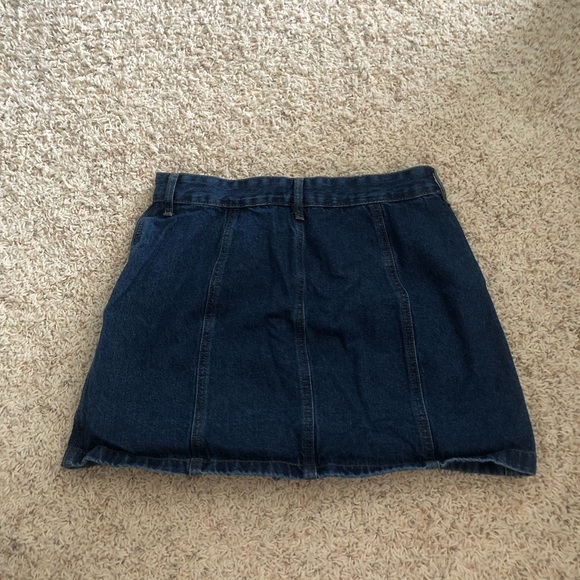 Forever 21 Button-up Jean Skirt - Picture 4 of 4
